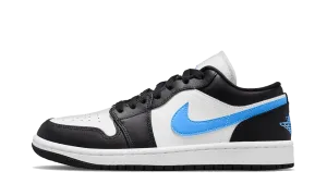 Jordan 1 Low Black University Blue White