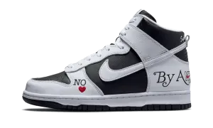 Nike SB Dunk High Supreme By Any Means Black White