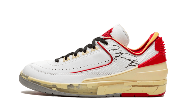 Jordan 2 Retro Low SP Off-White White Red