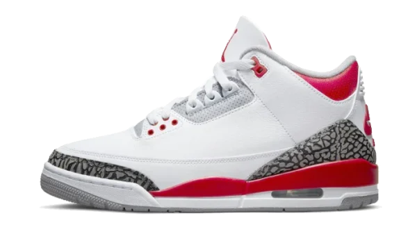 Jordan 3 Retro fire Red