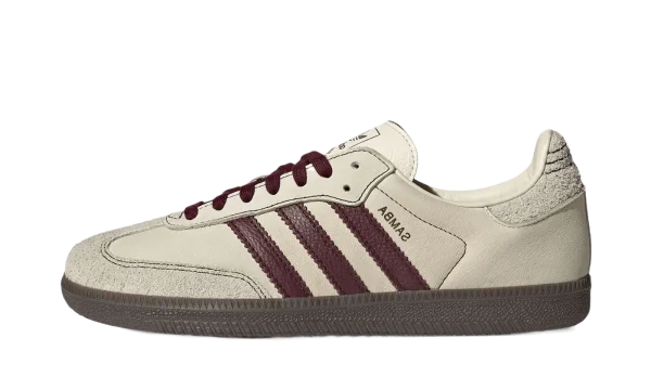 adidas Samba OG Wonder White Maroon